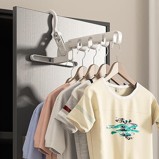 Kit com 4 Porta Cabides Móveis Modern Lar™ / Um Item Indispensável na Mala de Qualquer Viajante!!